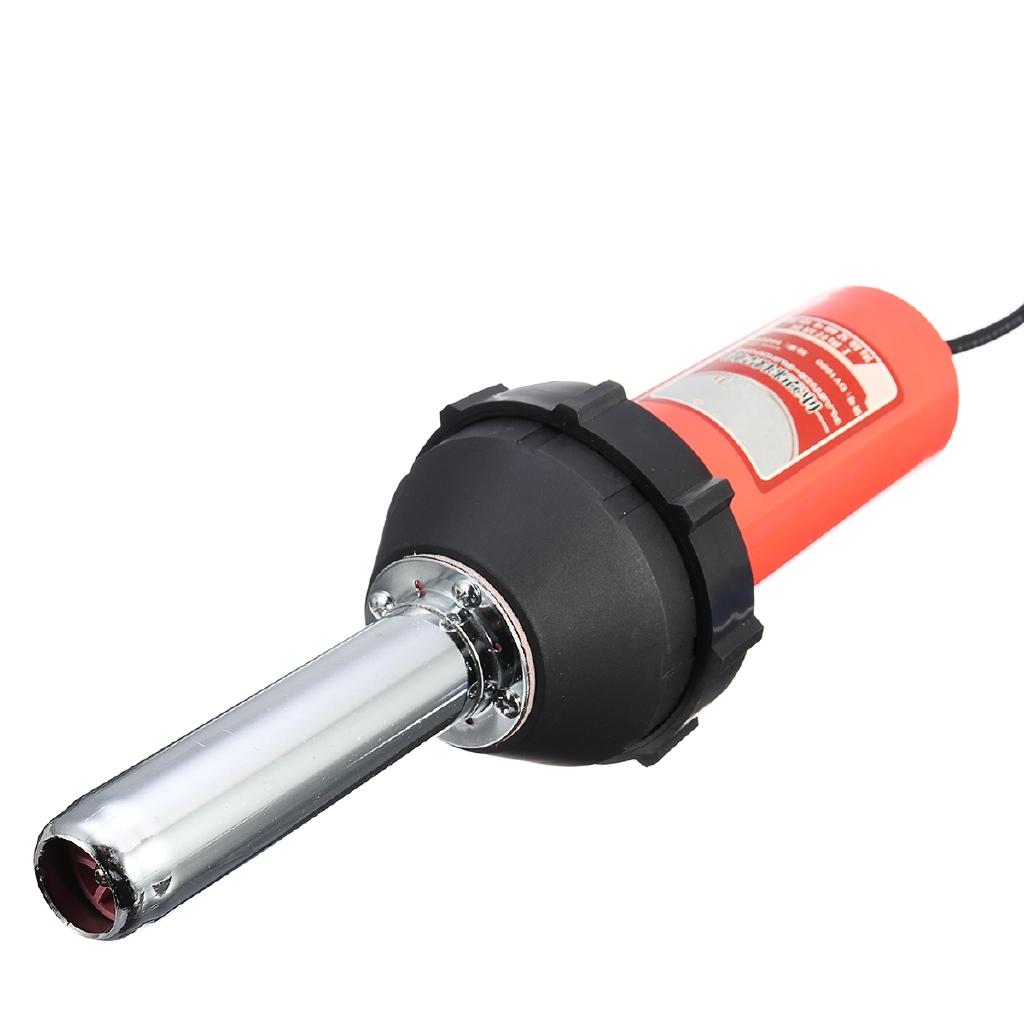 1080W 220V 50Hz NOUVEAU Pistolet à Air Chaud en Plastique Outil de Soudure Kit Buse et Rouleau de Pression pour Machine à Souder