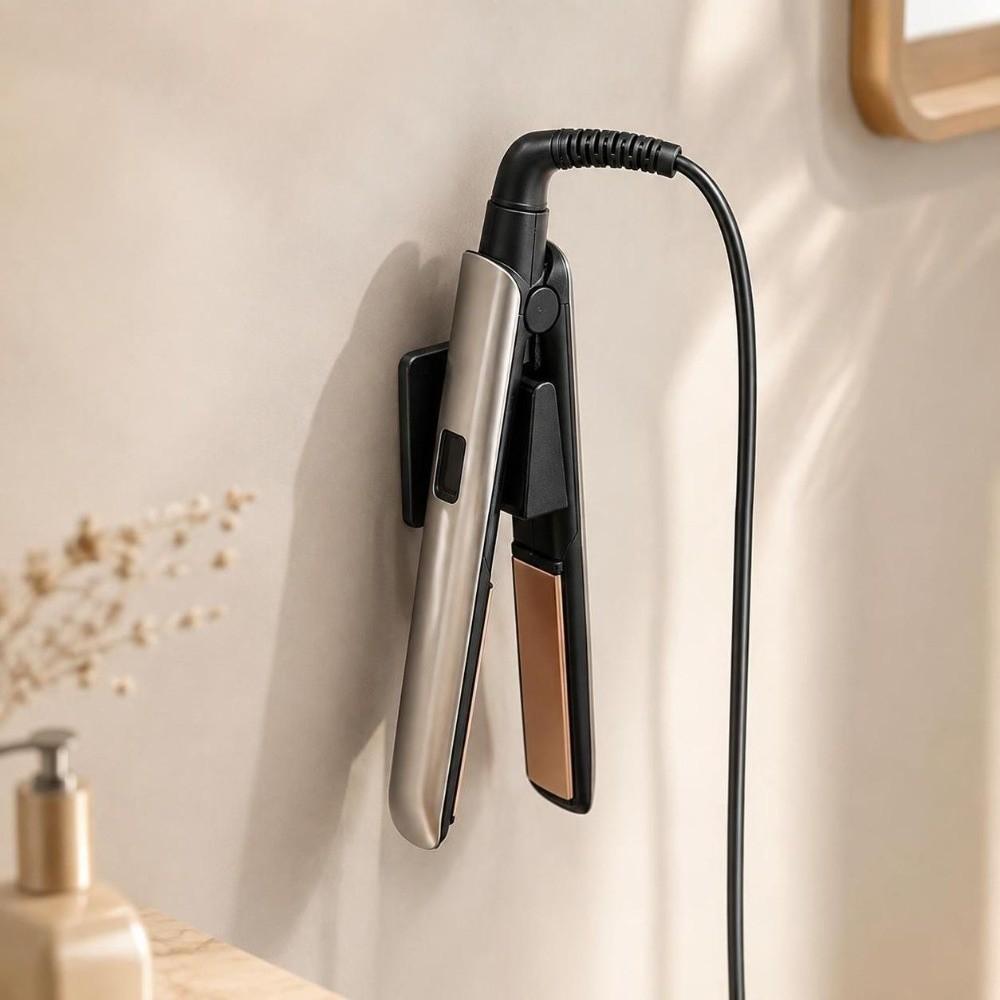 3D Printed Hair Styling Tool Organizer Wall Mounted Storage Organizer Rack  Bathroom