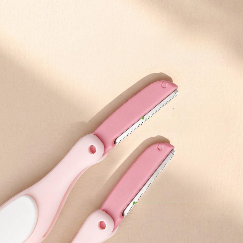 Eyebrow Razor No Stuck Dull Fun Flamingo Hair Shaver Portable Student Set Macro Tip Beginner Eyebrow Shaver Tool