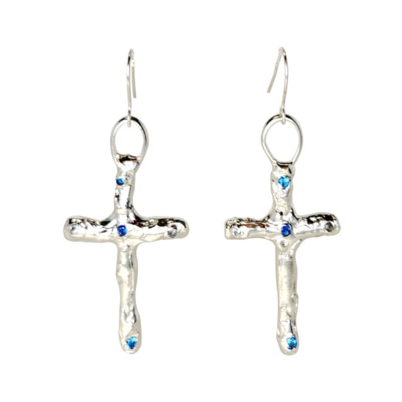 

sOnyO LUMEN Celestial Cross Earrings One Kind