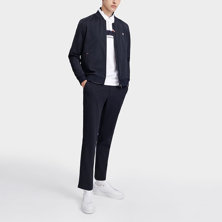 Fila Jackets Men's Legend Blue Baseball Collar Moderate Other F11M321702FNV