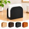Non-slip Bottom Wooden Tissue Holders Desktop Tissue Box Decoration Napkin Holder  Hotel