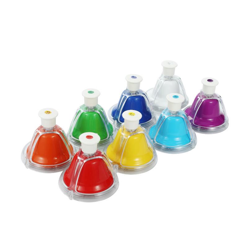 Eight-Tone Handbell Set for Children's Music Education and Kindergarten Percussion