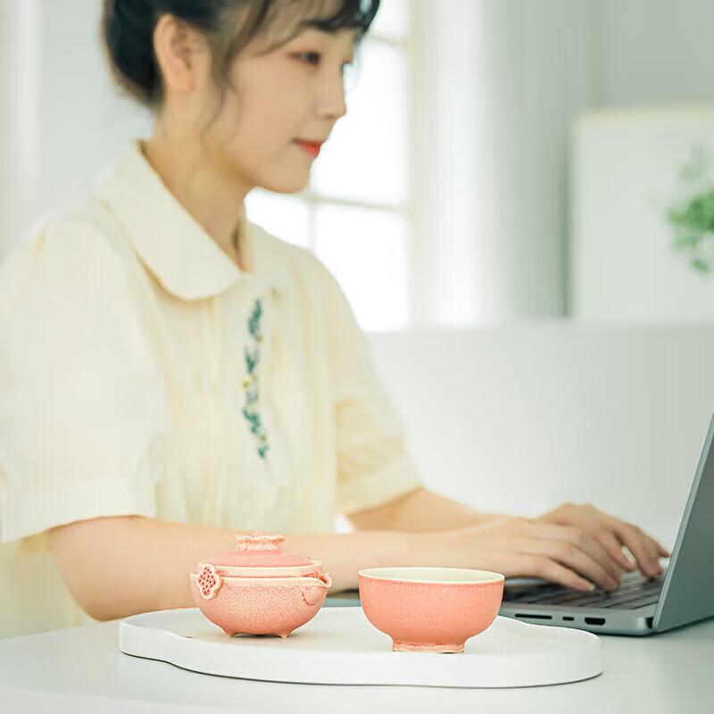 Edenus Ceramic Travel Tea Set