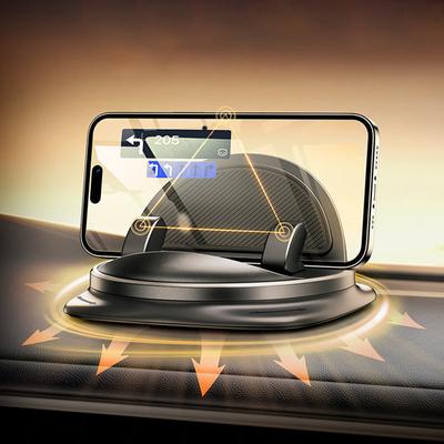 Uniwersalny Uchwyt Samochodowy na Telefon na Deskę Rozdzielczą Ulepszony Obrotowy o 360 Stopni Mata Uchwyt na Telefon Silikonowy Samochodowy Antypoślizgowy Uchwyt na Telefon Samochodowy