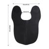 Tappetino Taglio Capelli Nero Impermeabile Silicone Taglia Grande Salone Parrucchiere Colletto Taglio Capelli