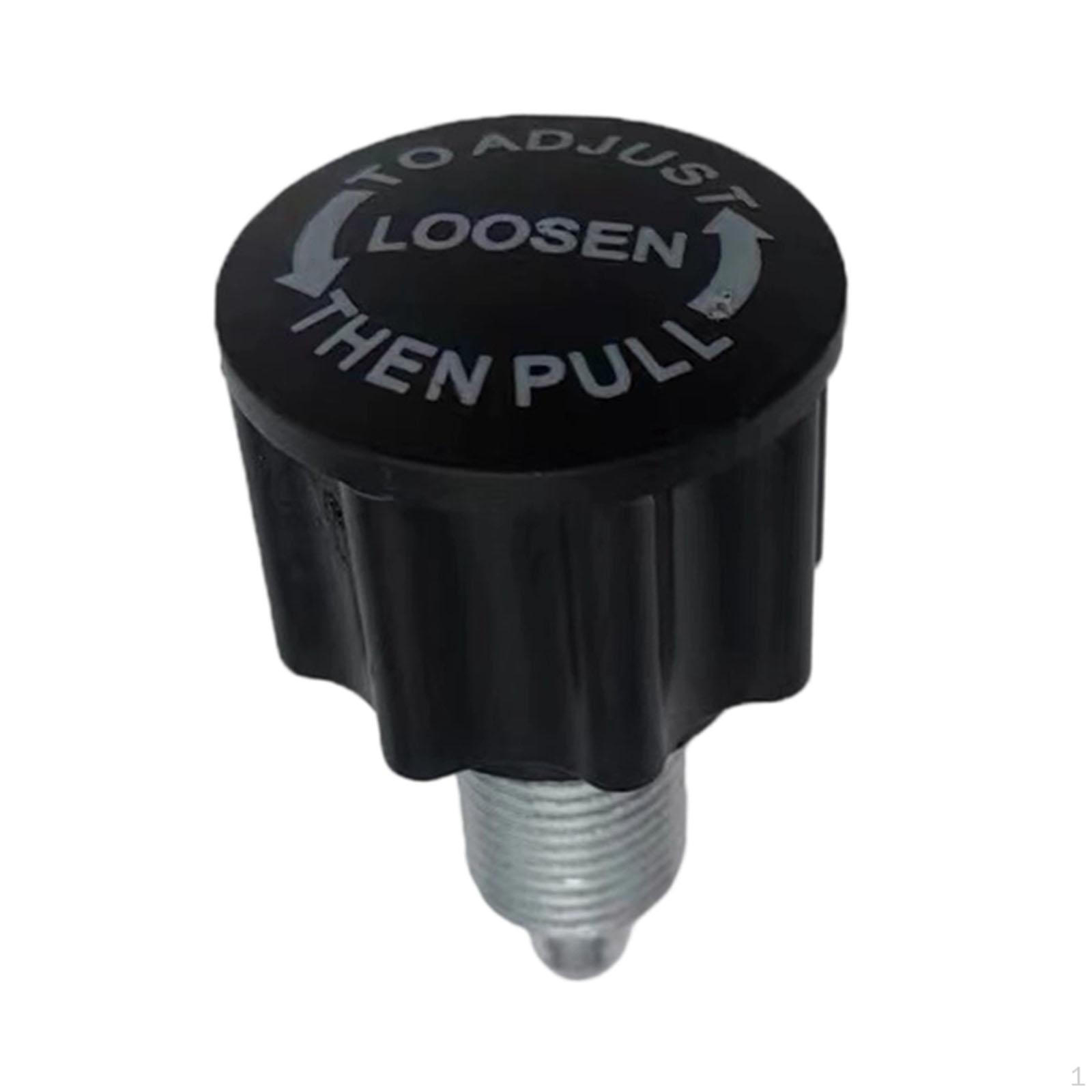 

16 мм Эргономичная ручка с вытяжным штифтом для замены велотренажера Легкая установка Black_Height 6.3cm