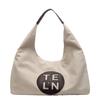 Canvas casual large-capacity tote bag 2025 new fashion niche design Korean version of women's bag
