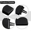 Black Front A C Air Vent Outlet Tab Clips Repair Kit
