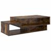 Coffee Table Smoked Oak 105 X 50 X 32.5 Cm Engineered Wood