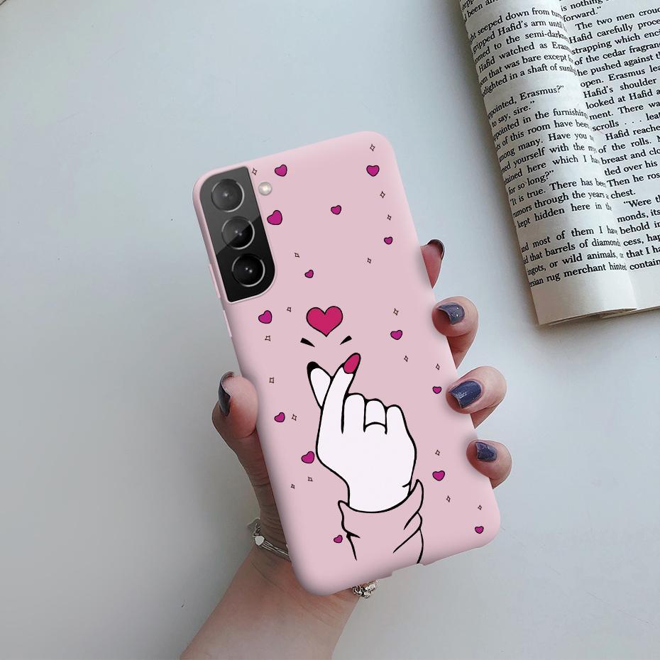 For Samsung Galaxy S21 Plus Ultra 5G Case Cute Painted Silicone Soft Protective Phone Cover for Samsung S 21 S21 plus ultra Case