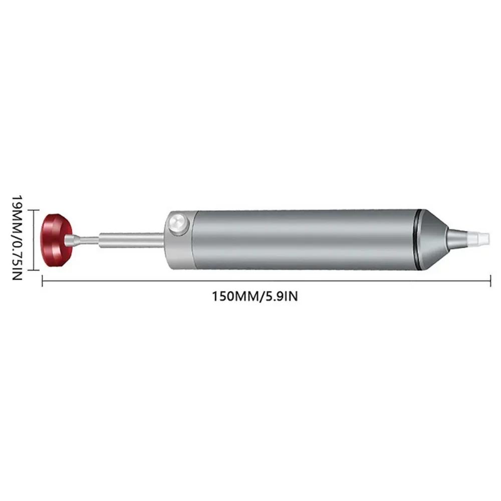 2025 New Aluminum Powerful Desoldering Pump Suction Tin Gun Soldering Sucker Pen Removal Vacuum Solder Iron Welding Repair Tool