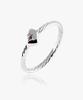 Helene Jewelry 925 Silver Holy Star In Heart Miss Ring (Type D)