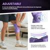 Adjustable Knee Brace With Side Stabilizers Patella Gel Pad For Running Cycling Climbing Support