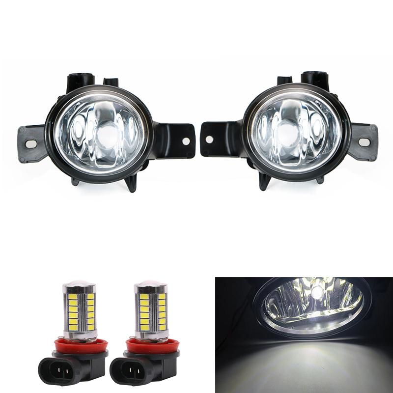 Fog Lamp Assembly For BMW X6 E71 E72 2008 2009 2010 2011 2012 Front Bumper Anti Fog Light 63177187631 63177187632