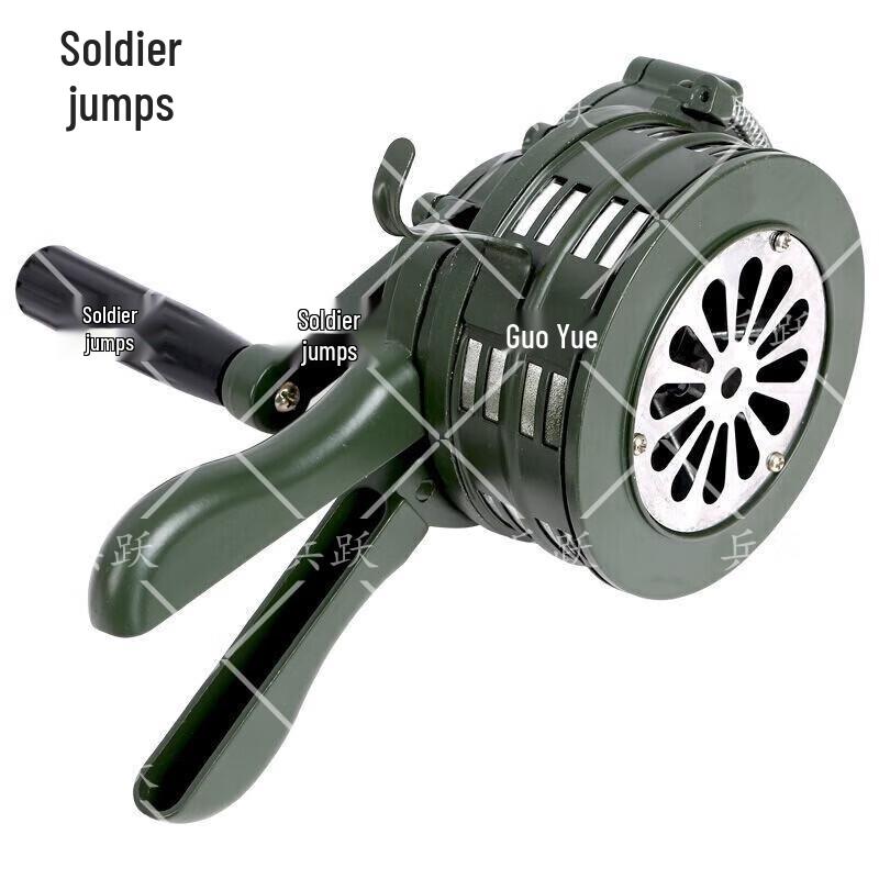 

Portable High-Decibel Hand-cranked Manual Alarm