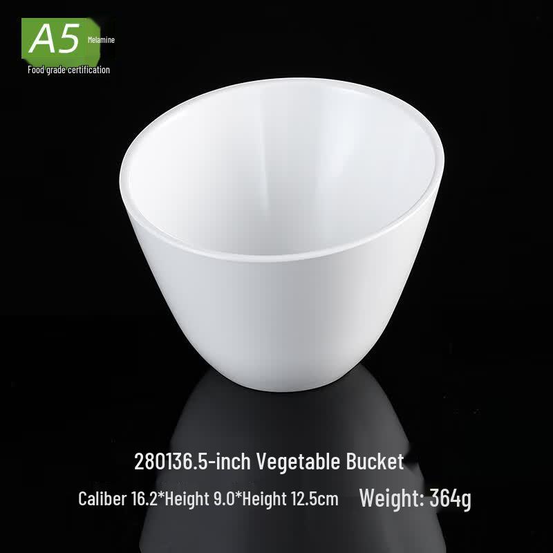 A5 Melamine Slanted Serving Bowl