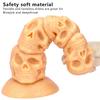 11cm Skull Oversized Anal Plug Penis Shaped Anal Plug Alternative Anal Dilator Huge Chrysanthemum Masturbation Device