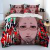 3D Anime,Record of Ragnarok,Cartoon Comforter Bedding Set,Duvet Cover Bed Set Quilt Cover Pillowcase,king Queen Size Bedding Set
