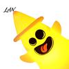 Battery Operated Ghost Light Halloween Witch Hat Light, Spooky LED Decorative Lamp, Cartoon Night for Holiday Party Decor