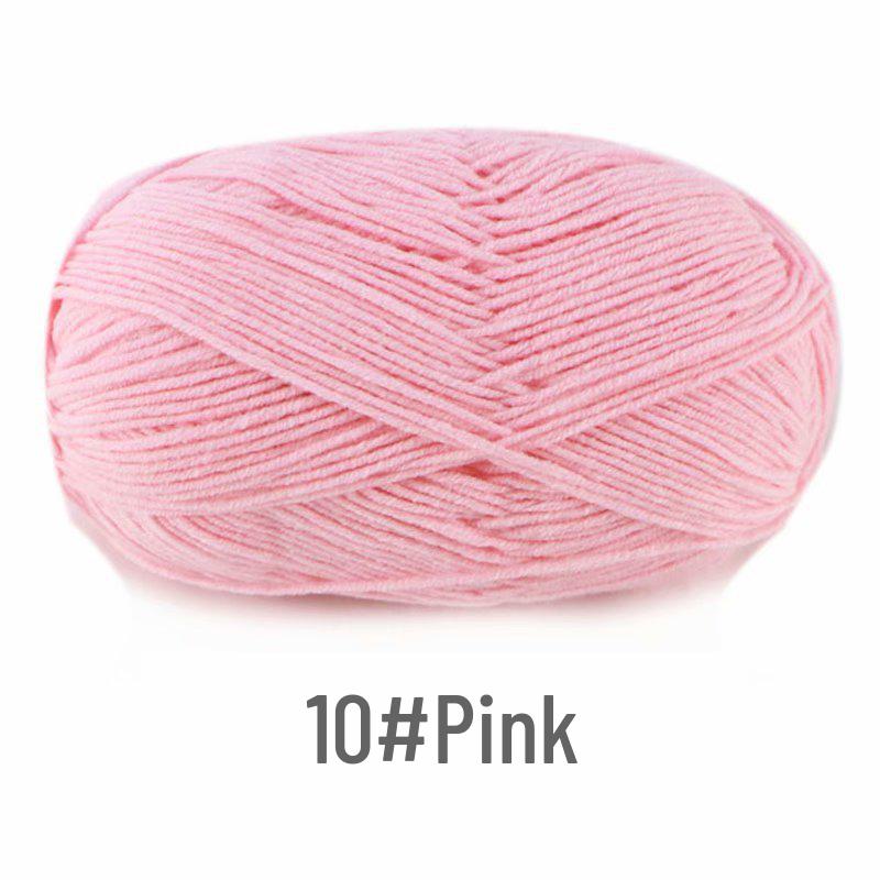 Suhe 4-Ply Combed Milk Cotton Yarn for Crochet & DIY Knitting Projects