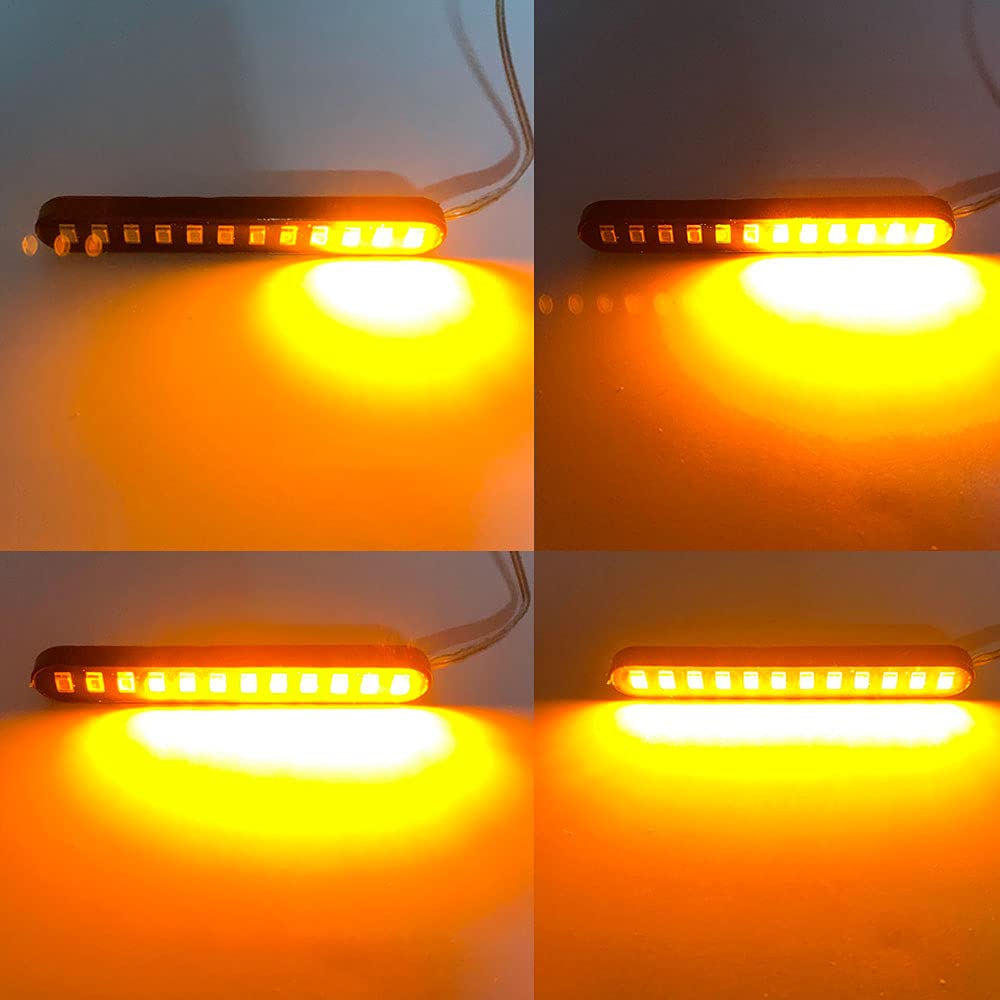 Discover Winds Motorcycle, Car, LED Sequential Turn Signal, Flowing Turn Signal, High Brightness, Highly