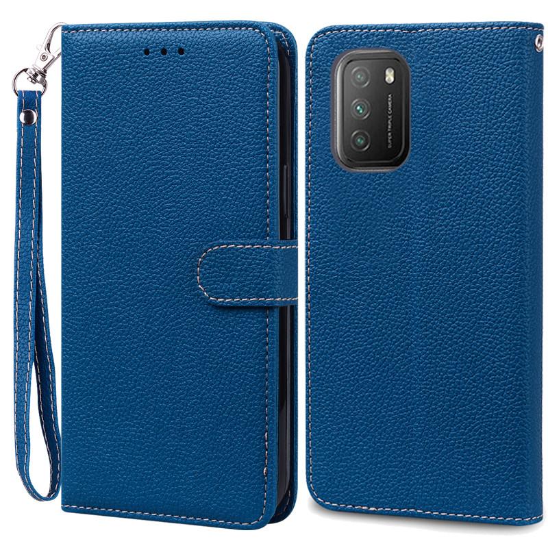 POCOM3 POCO M3 Etui Retro Lommebok Lær Flip Etui For Xiaomi Mi Poco M3 Pro Etui M3Pro 5G Telefondeksel Coque Fundas Capa