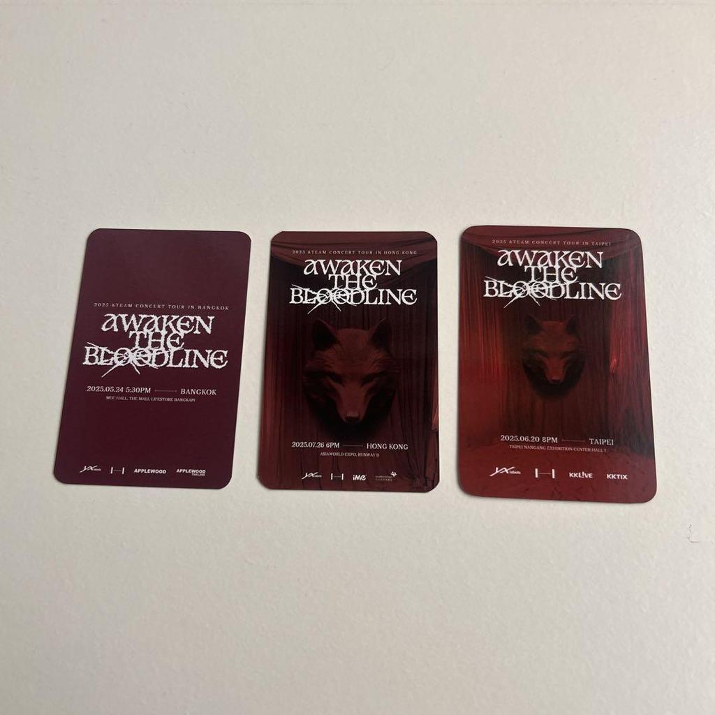 [USED] &TEAM HARUA trading cards