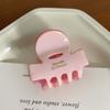 Sweet Acetic Acid Hair Claw Korean Style Mini Hair Crab Clip Fashion French Shark Clip  Daily