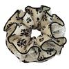 2025 New Black Floral XL Four-Layer Lace Scrunchie Hair Accessory