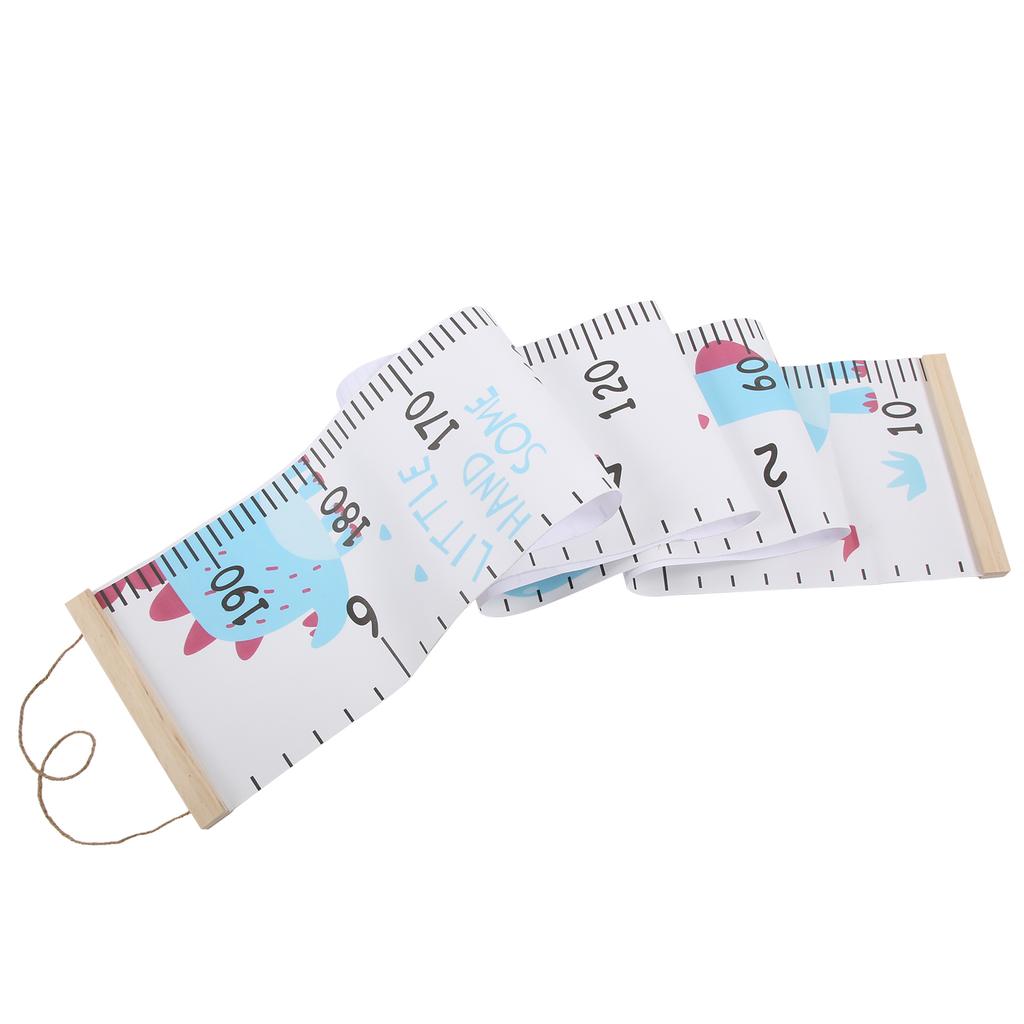 Dětský výškoměr růstový graf nástěnné pravítko měření růstu fotografická rekvizita5#