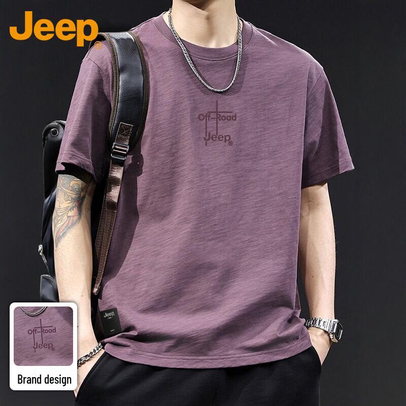 JEEP Men s Bamboo Cotton Short Sleeve T-Shirt 2XL