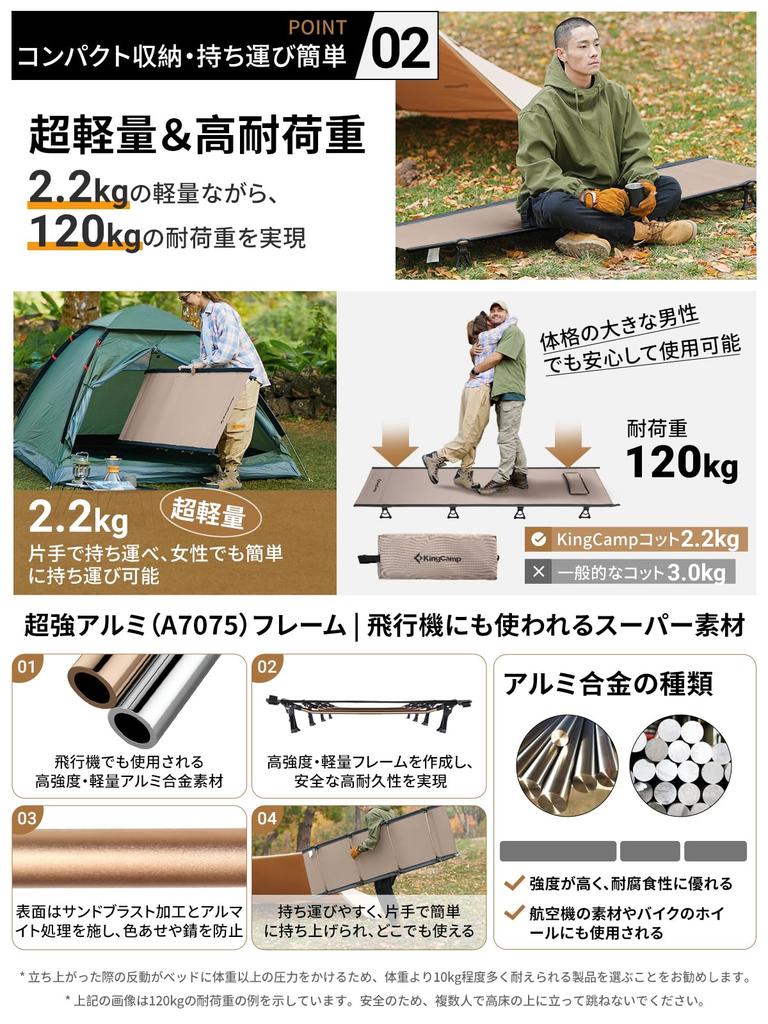 KingCamp Outdoor Ultra Lightweight Camping Simple Disaster Sleeping In the For 190 X 64 X 12 Cm Bed, Cot, Folding, Bed, Prevention, Car, Tent,