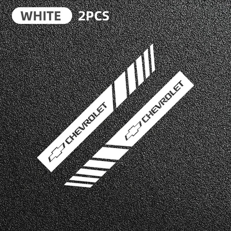 

2PCS Car Styling Rearview Mirror Decoration Sticker For Chevrolet Silverado Impala Malibu Equinox Cruze Camaro Cavalier Blazer