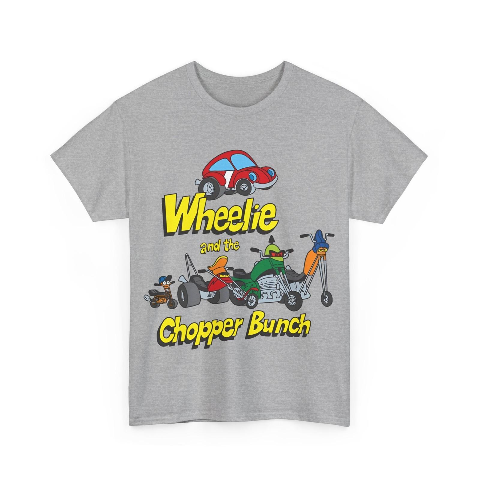 

Wheelie and the Chopper Bunch T-Shirt Mens Womens Tees Top - Hanna-Barbera Cartoon 3XL