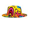 Dye Hat Tie Hip Hop Jazz Print Cap Sunshade Warmth Outdoor Gifts Breathable
