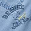 PawinPaw Boy's Cartoon Bear Denim Long-Sleeve Shirt