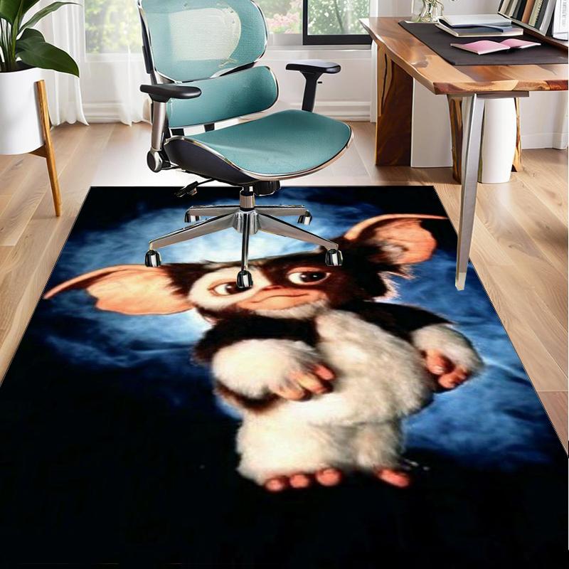 Mysterious Little Monster Office Rug Chair Mat, Game Carpet, Suitable for Front Door, Bedroom, Living Room, Desk, Holiday Gift