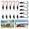 40Pcs Mini Windproof Canopy Clamps Anti-Skid Awning Tarpaulin Clips Alligator Tent Clips  Tent Setup