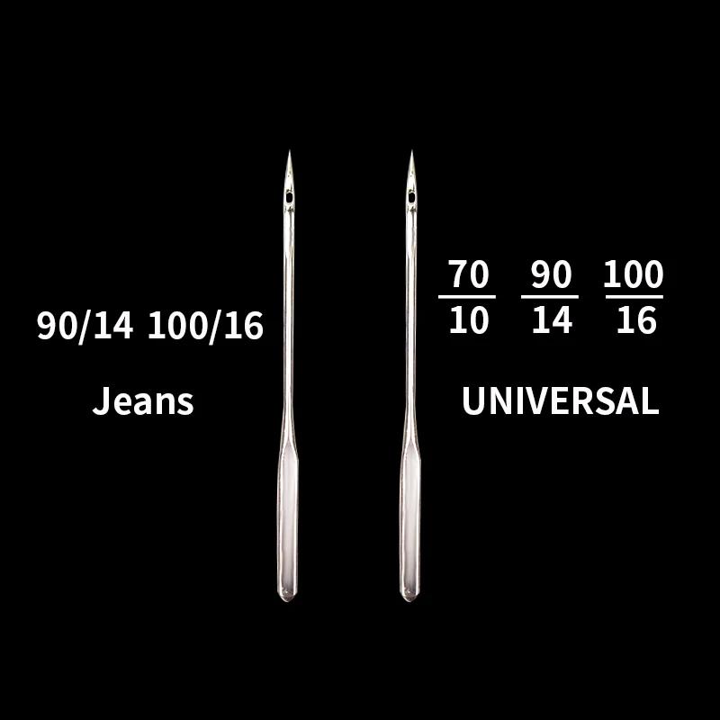 20 ks Jehly do šicího stroje Džínovina Univerzální Jehly do šicího stroje s běžným hrotem Hlava s kuličkovým hrotem pro potřeby domácího šicího stroje