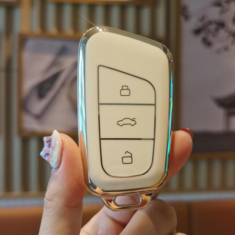 Chery QQ Ice Cream & Sundae Edition Key Cover for Little Ant Pro/EQ1/Arrizo 5/E3 with Snap Button Set.