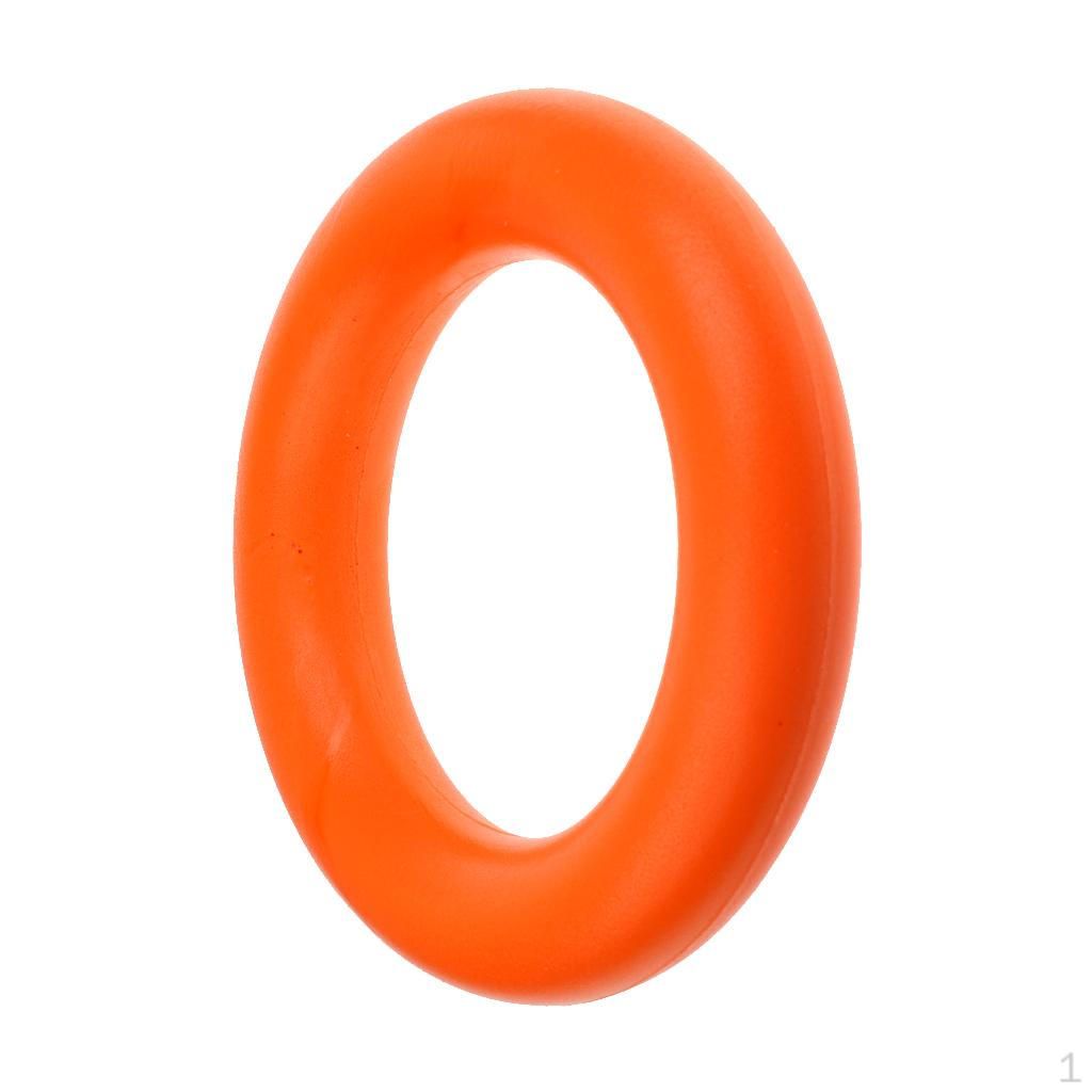 Rubber Emergency Floating Ring Buoy Bracelet Buckle for Rope Water Diving Spearfishing