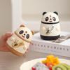 Luxurious Panda Toothpick Holder - Cute and Creative Decorative Jar for Living Room.