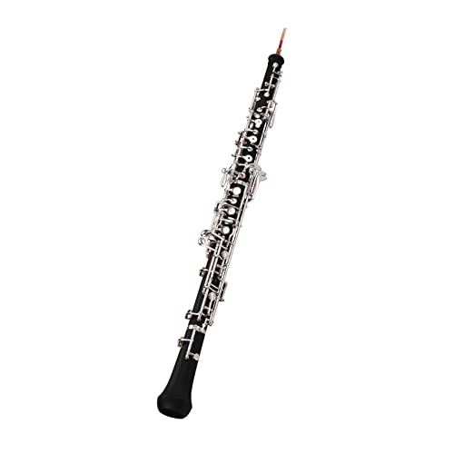 

Btuty Professional C Key Semi-Automatic Oboe with Pure Gold-Plated Keys, Oboe Reed Gloves, Leather Case, Carrying Bag, Cleaning Cloth, and Mini Screwd