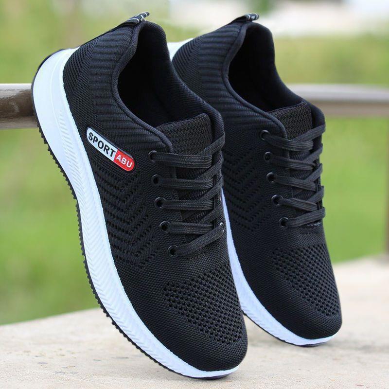 

Korean-style Casual Sports Shoes, Sports Flying Weaving Running Shoes, Comfortable and Anti-slip Casual Men s Shoes, Trendy and Versatile Men s Shoes 44