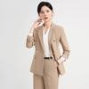 Teluoman Women's Professional Blazer & Pant Suit Set