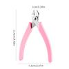 Profession Stainless Nail Picker Pliers For Jewelry Rhinestone Remover Nail Art Clipper Trimmer Tool Nail Cutter Scissor