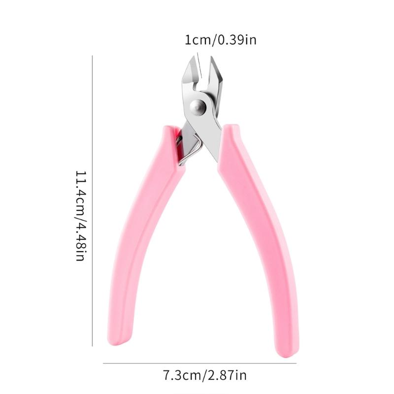 Profession Stainless Nail Picker Pliers For Jewelry Rhinestone Remover Nail Art Clipper Trimmer Tool Nail Cutter Scissor