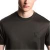 Emporio Armani EA7 FW25 Lyocell Blend Knit Solid Logo Round Neck Puff Sleeve T-Shirt Men tops EM002963-AF10761-U8120