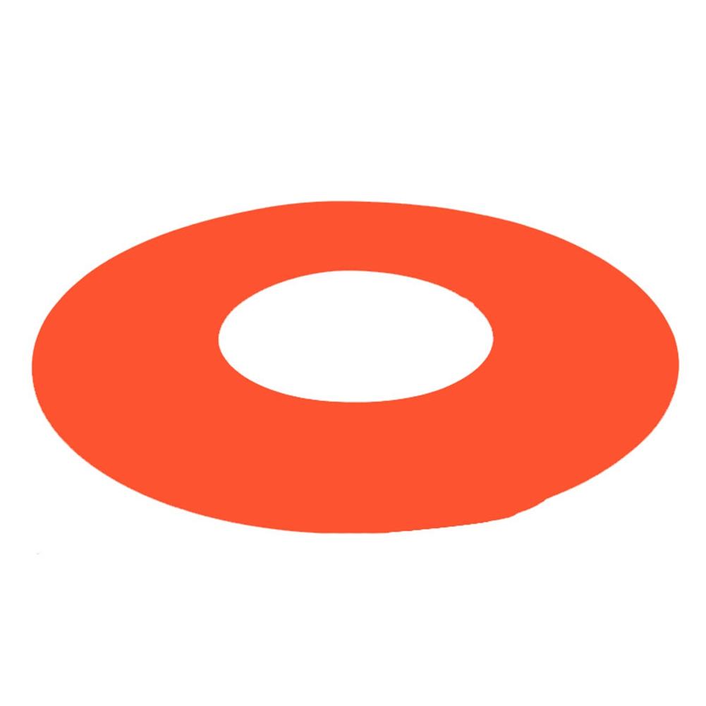 Футбол Футбол Регби Спорт Скорость Тренировка Диск Конус Пересечение Трека Маркер Пространства Orange